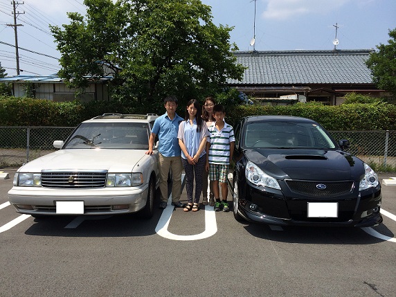 ☆　K様　レガシィツーリングワゴン　御納車　☆