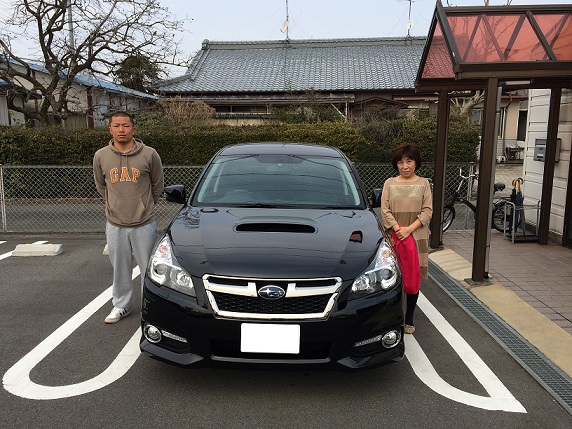 ☆Ｍ様　スバル　レガシィツーリングワゴン　御納車！！！☆