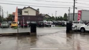 道路が川に！？＆登録報告☆中川・港店☆